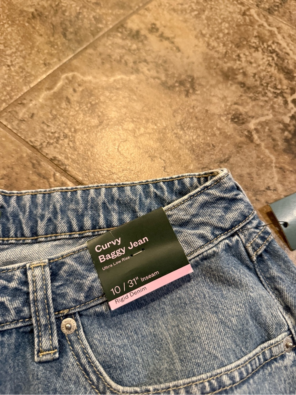 đWild fable curvy baggy womenâs Jean - Picture 4 of 6
